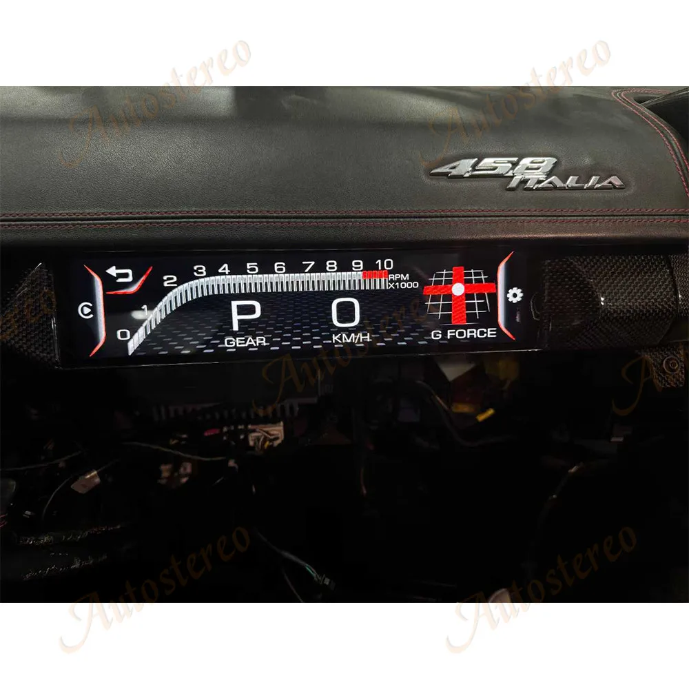 7-дюймовый автомобильный радиоприемник Carplay Android 13 для Ferrari 458 2009-2016 мультимедийный