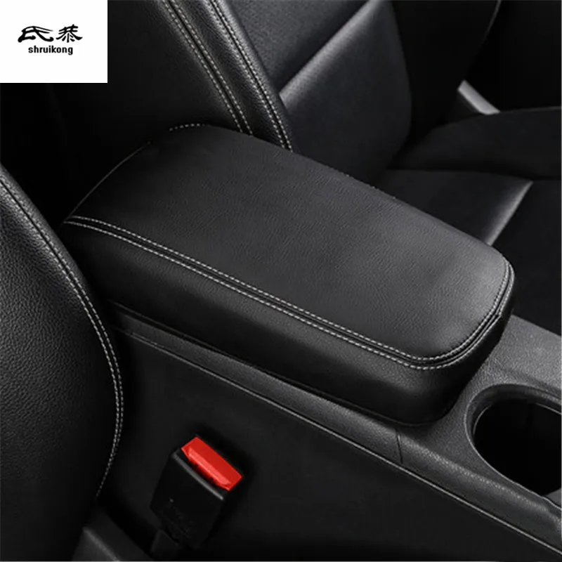 

1Set For 2015-2020 Mercedes Benz GLA X156 A200 W176 CLA X117 Leather Car Accessories Armrest Box Protection Cover