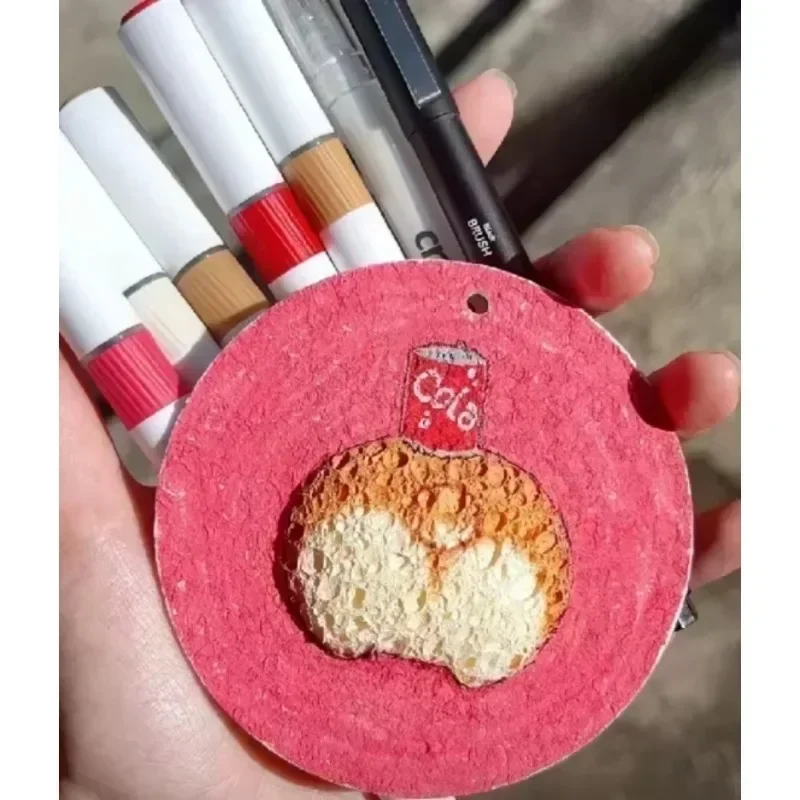Фото 10/100 шт. 3D рисунок волшебный холст губка дети DIY дети бумага для рисования 3D художественная бумага для рисования для детей DIY живопись №3