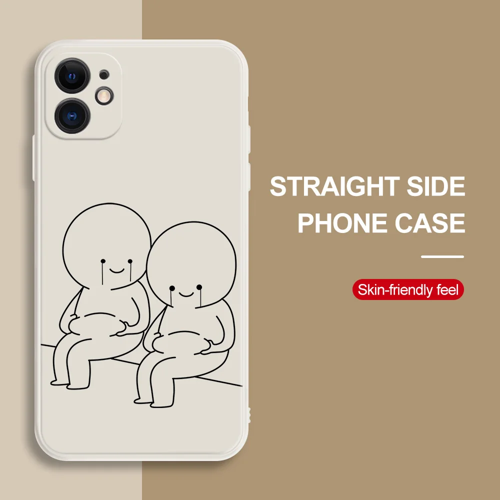 For Xiaomi mi 11 lite 5g Case Fat Little Funny Pattern Phone Cover For Xiaomi mi 12 12x 11t 11 t 12T 10t 10 pro Lite Case Bumper