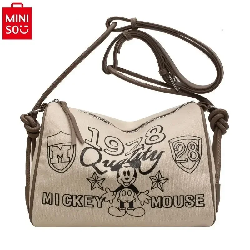 MINISO модная наволочка с изображением Диснея Микки Женская Высококачественная