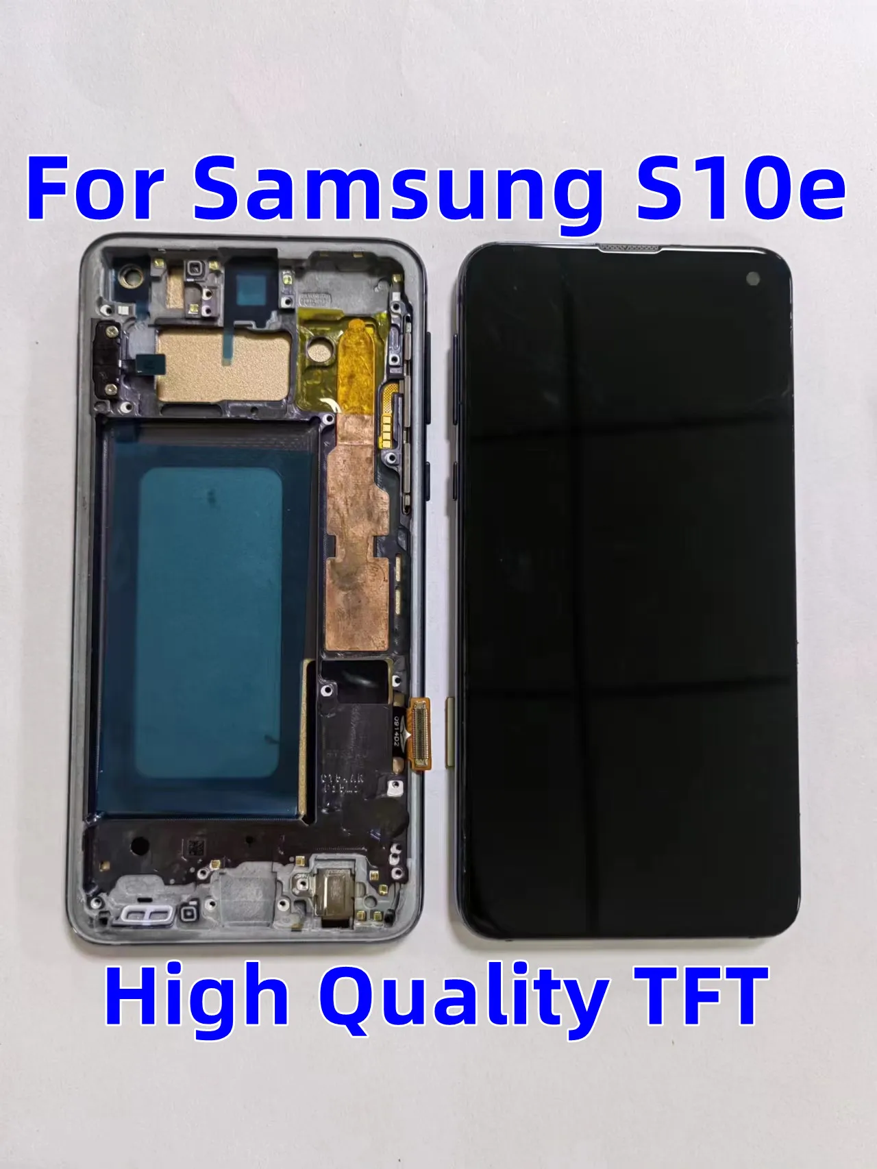 Enlarge High Quality TFT For Samsung Galaxy S10e G970F G970U Display Touch ScreenDigitizer Assembly with Frame,Face recognition