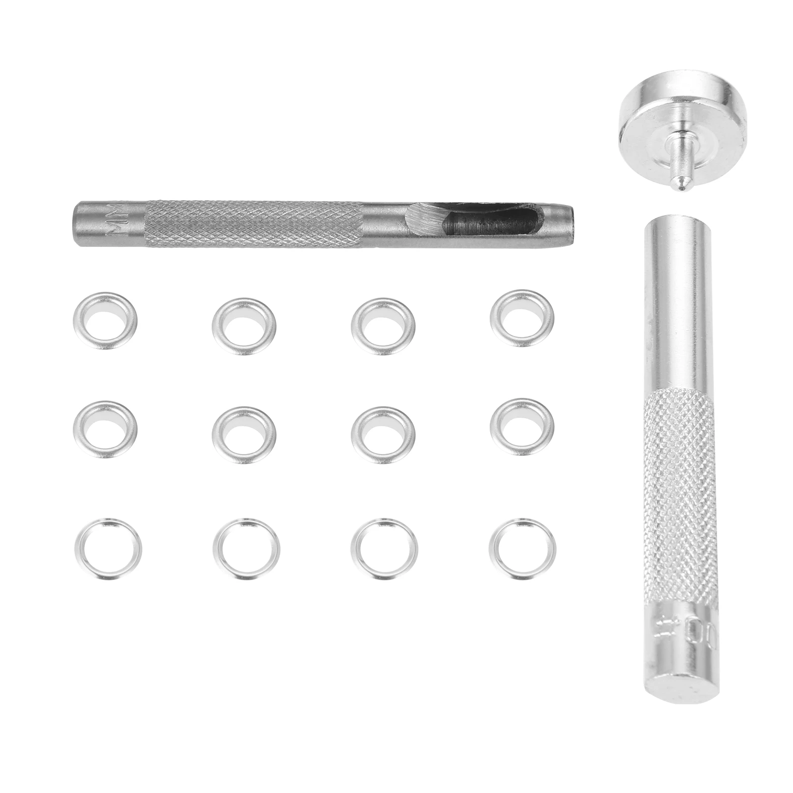 

100 комплектов, набор инструментов с люверсами, 1/4 дюйма, люверсы, фотоэлемент + 3 инструмента для настройки + коробка для хранения одежды, обув...