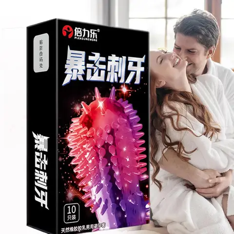 Презервативы с большими шипами, коралловый ультратонкий презерватив, рукава для пениса, вагинальная стимуляция, резиновый латексный презерватив в горошек, секс-игрушка, дропшиппинг