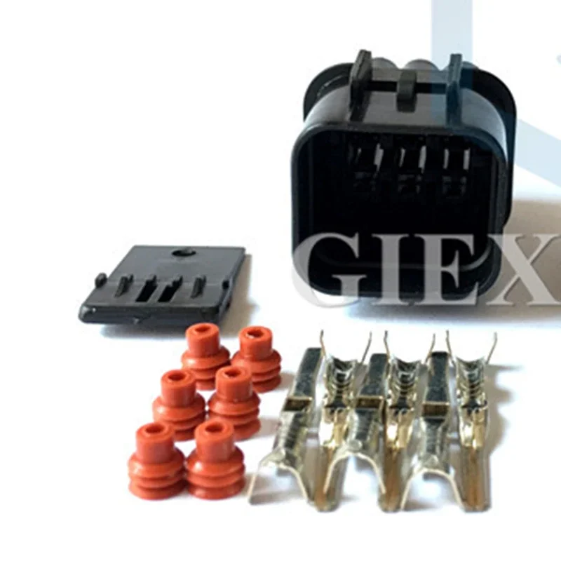 

2 комплекта, 6-контактный PB625-06027, автомобильный светильник, цоколь для лампы, пластиковый электронный корпус, разъем переменного тока в сборе для KIA Hyundai