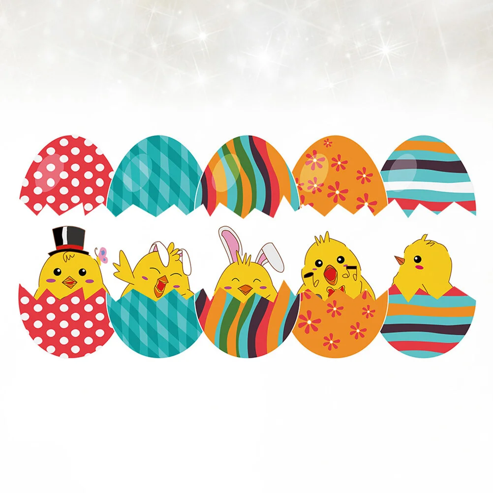

Cartoon Car Rear Windshield Wiper Sticker Chicken Car Wiper Sticker Flexible PVC Decals