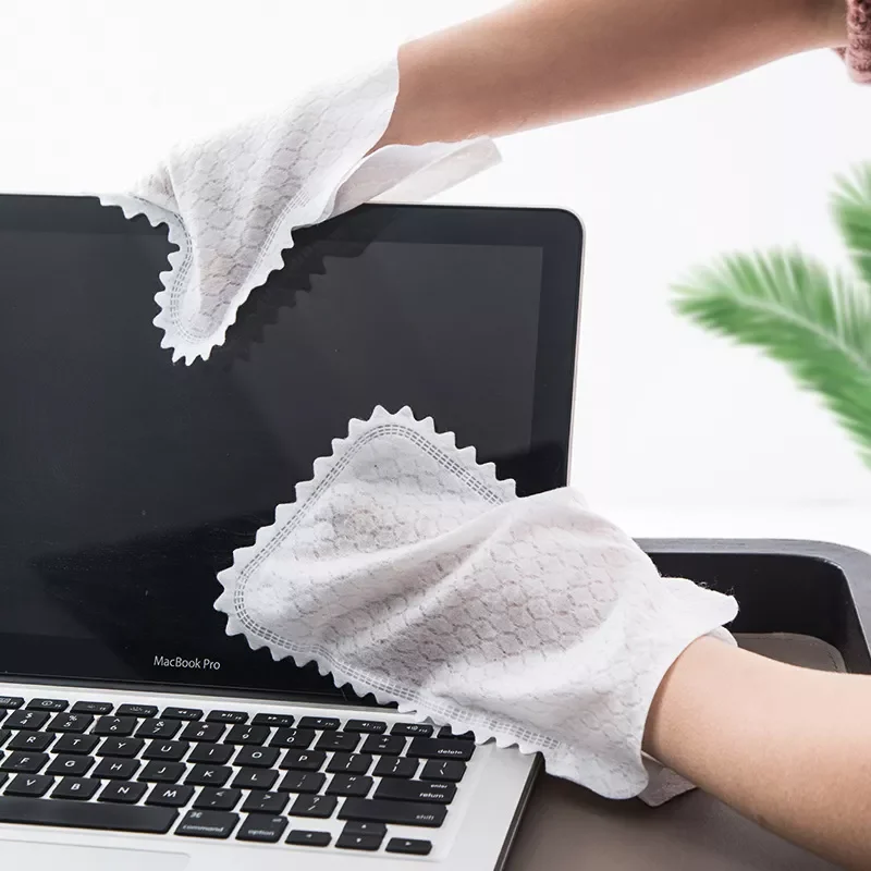 

Non-Woven Cloth Rag Gloves Wet and Dry Dual-Use Dust Cleaning Scouring Pad Environmental Protection Material Kitchen Accessories