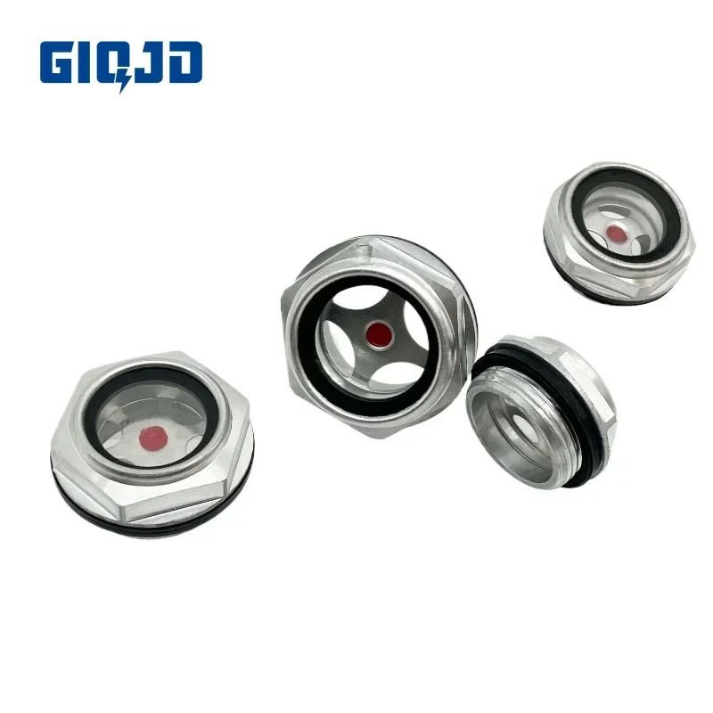 

1/4“3/8”1/2“3/4”1“1-1/4”1-1/2“ BSP M12/14/16/20/22-M60 Метрическое мужское алюминиевое масляное смотровое стекло для токарного станка с воздушным компрессором