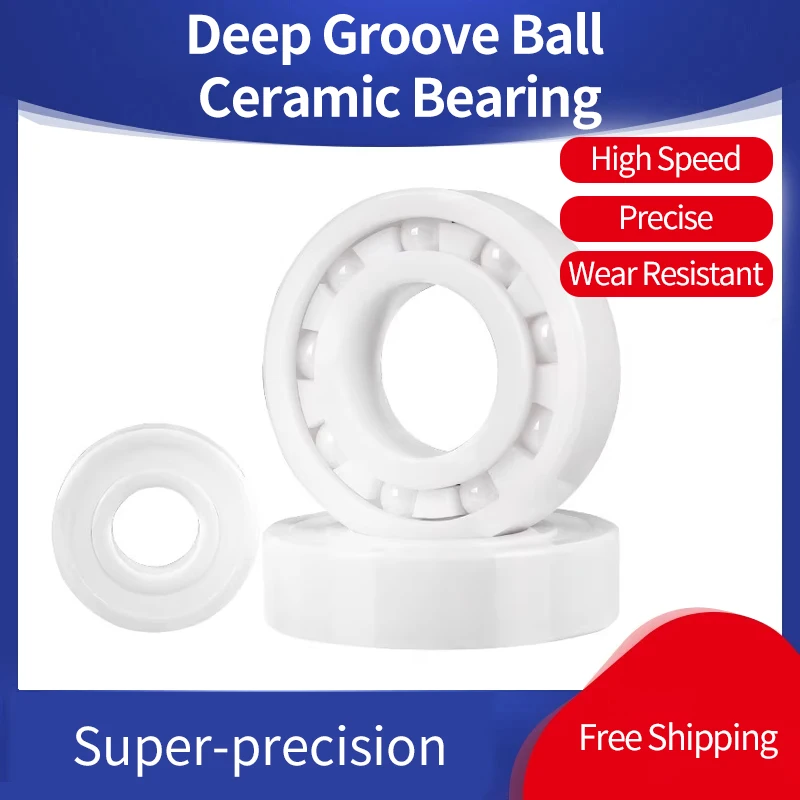 Япония NSK Полностью керамические радиальные шарикоподшипники 6300 6301 6302 6303 6304 6305 6306