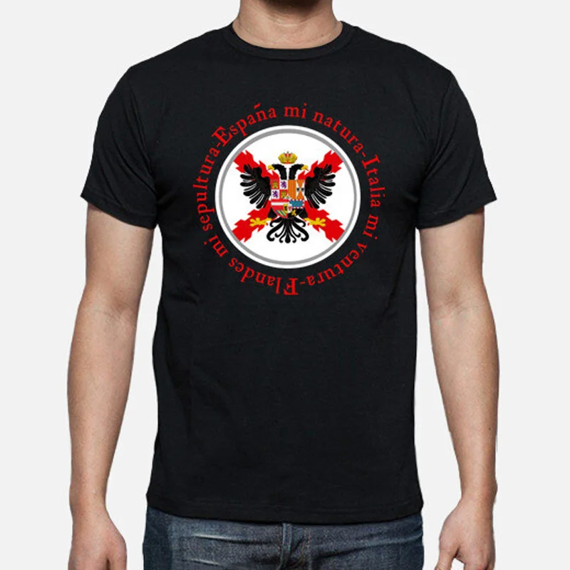 

Lema De Los Tercios De Flandes. Spanish Foreign Legion T-Shirt. Summer Cotton Short Sleeve O-Neck Mens T Shirt New S-3XL