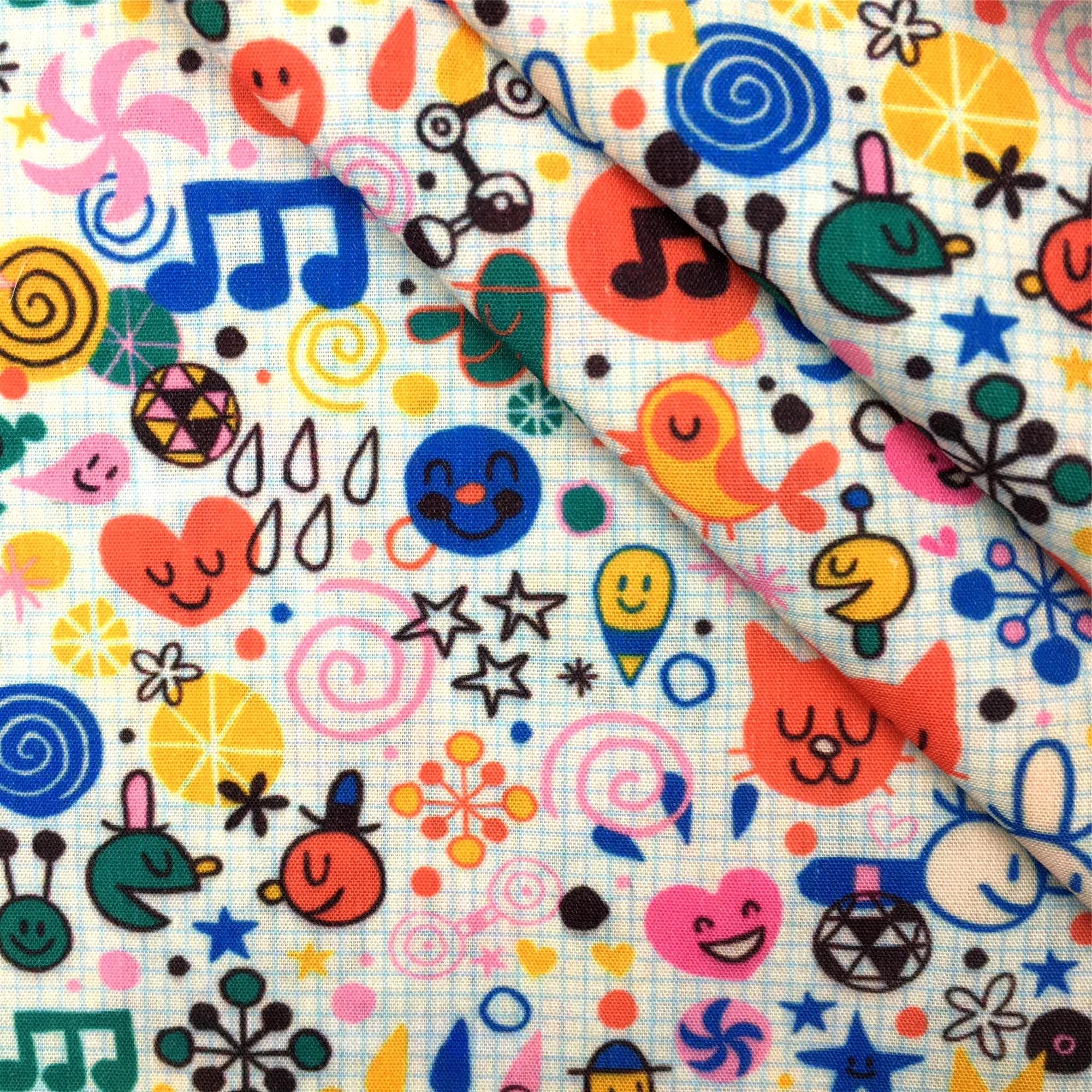 50*145 см кошка аниме пэчворк печатная Полиэстеровая хлопчатобумажная ткань для