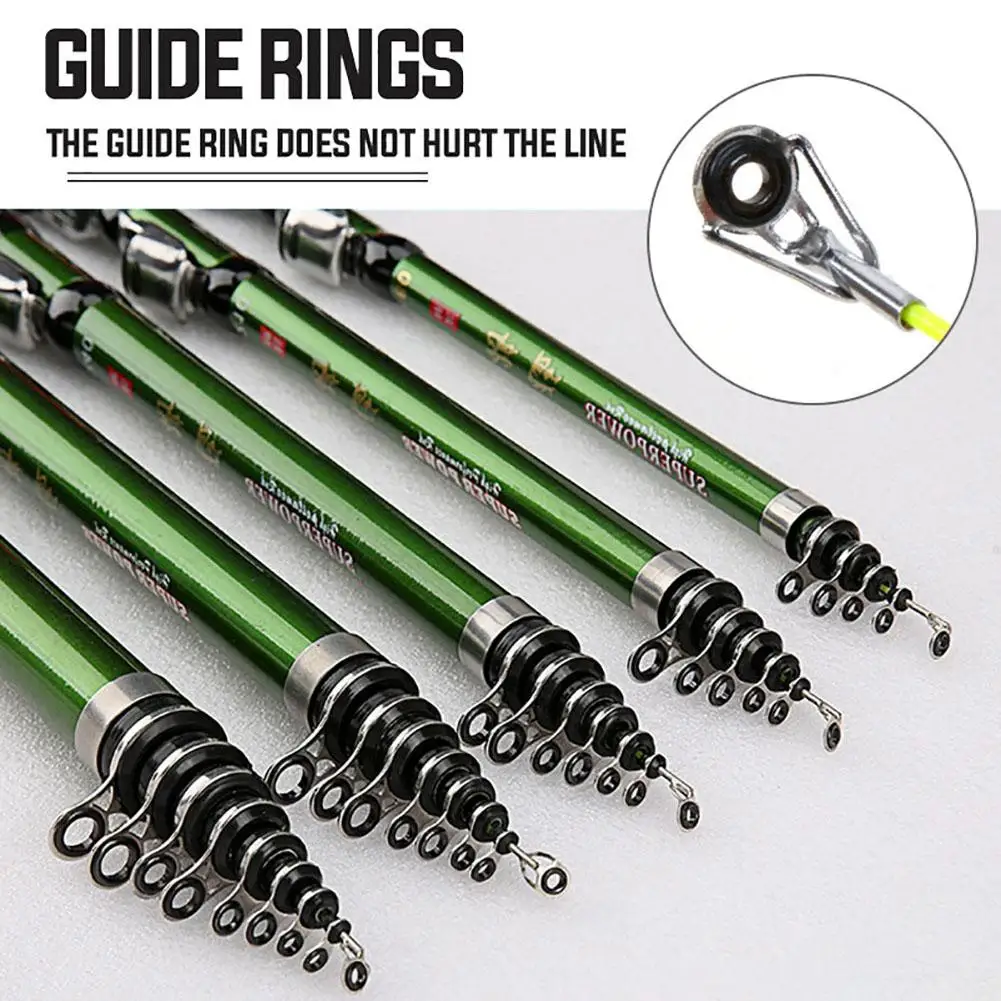 

Short-section Fishing Rod 1.8/2.1/2.4/2.7/3.0m High Hardness Abrasion-resistant Adjustable Mini Fishing Pole for Sea Fishing