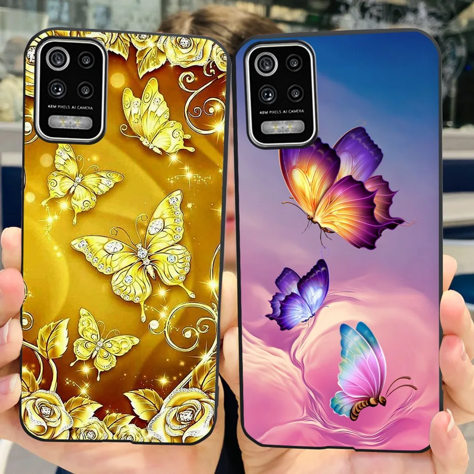 Чехол для LG K62 2020 LM-K525 роскошный популярный окрашенный чехол мягкий силиконовый K