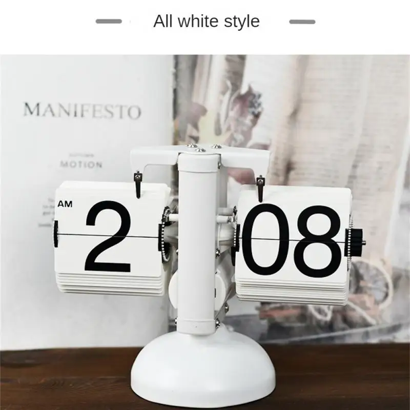 

Metal Lcd Digital Alarm Clock Heat-resisting Knob Time Adjustment Household Accessories Home-appliance Abs Desktop Clock