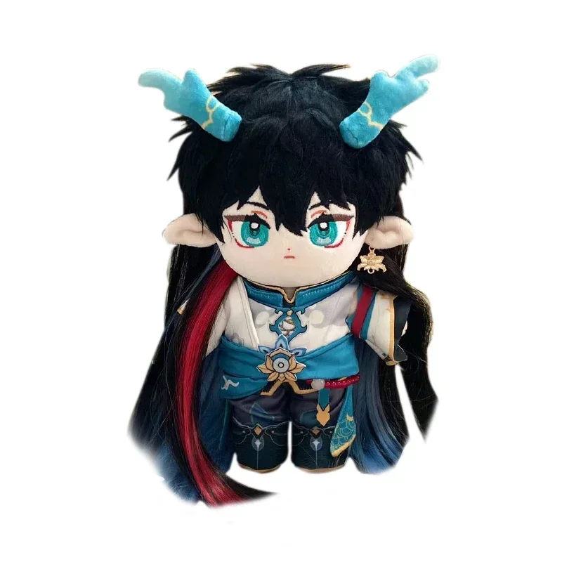 20 см аниме-игра Honkai: Star Rail Dan Heng Kawaii Plushies Dress Up Toy Figures Косплей Плюшевая мягкая кукла Сменный костюм Подарок фанатам (art.: 3920cd481e096) - 3920cd481e096