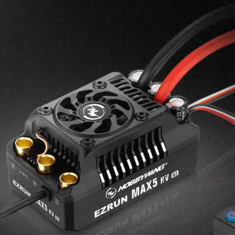 ホビーラジコン HOBBYWING MAX5 Hobbywing EZRUN MAX5 HV G2 ESC - 250A 6-12S Сенсорный
