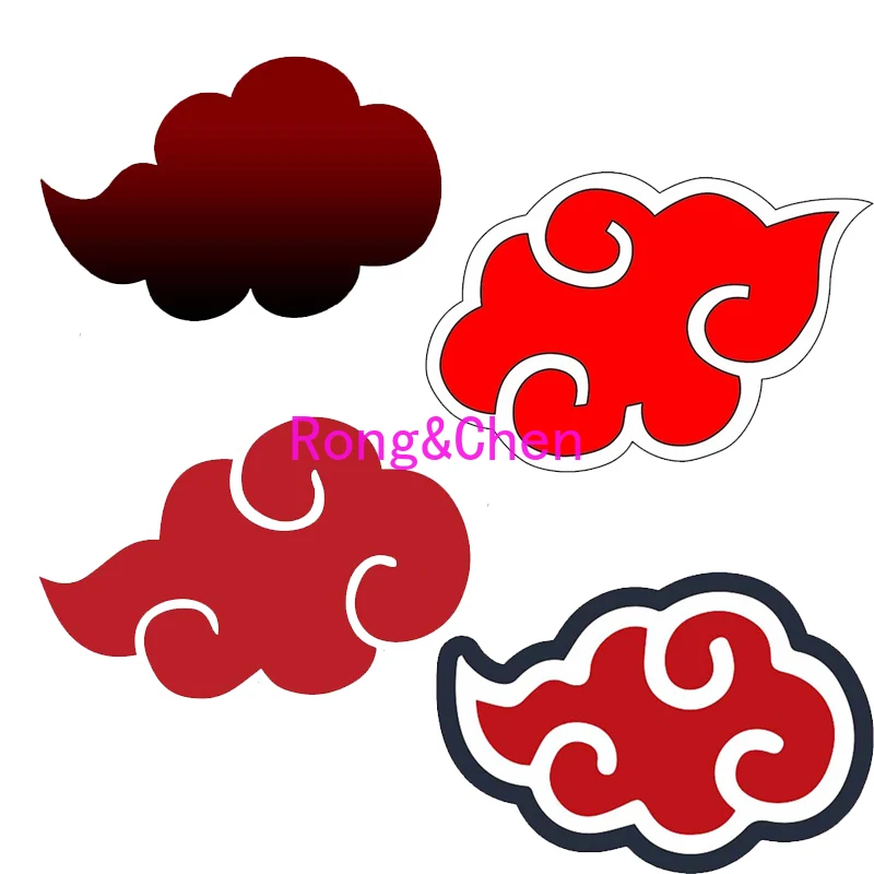 

Personality Car Stickers Akatsuki Car Door Windshield Laptop Scratch Resistant PVC Vinyl Car Motorcycle Reflective Decals