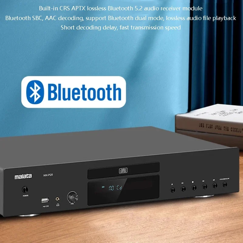 Аудиофильский проигрыватель компакт-дисков класса HIFI с полным балансом чип DSP