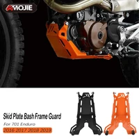 skid plate belly pan protector for husqvarna 701 enduro 2016 2017 2018 2019 motorcycle front spoiler engine housing protection