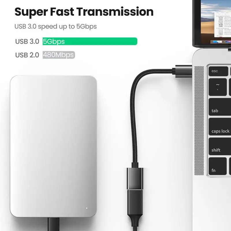 otg usb c to usb converter cable type c male to usb 3 0 female cable adapter for xiaomi samsung phone accessories free global shipping