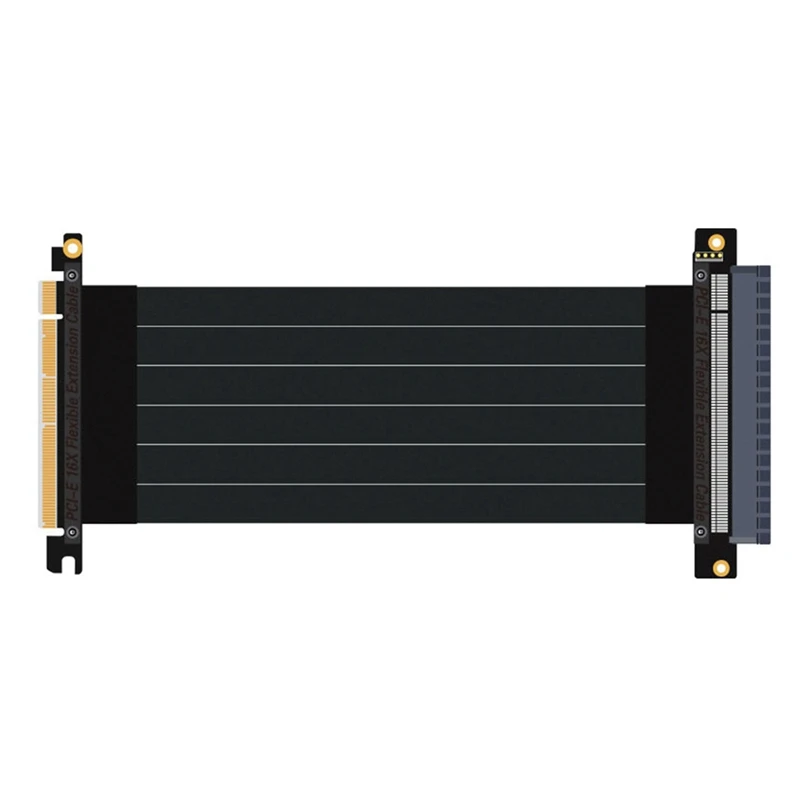 

Кабель расширения Pcie16x, графическая карта, Удлинительный кабель Pci- E 3,0 16X, высокоскоростной Удлинительный Порт-адаптер для майнинга графиче...