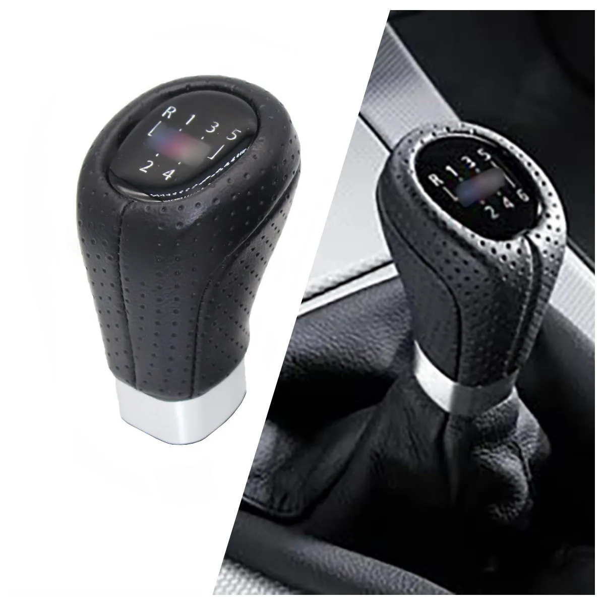 

Automotive Gear Bar Knob Head 5/6 Speed Manual Shift Handball For BMW M Series Sport E36 E39 E46 E53 E60 E63 E83 E84 E90 E91 E92