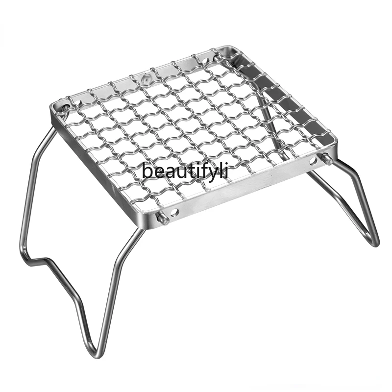 

LBX Folding Mini Hob Portable Gas Stove Barbecue Grill Outdoor