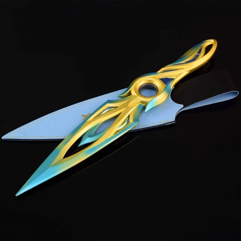 30 см Valorant Weapons Mystbloom Kunai игровая периферия Melee самурайские мечи металлическое