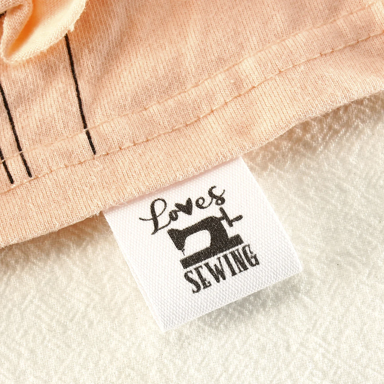 

Clothing Labels, Sewing Accessori, Cotton Sewing Labels, Handmade with love, for Knitted Things, 20 pieces, Spot Goods