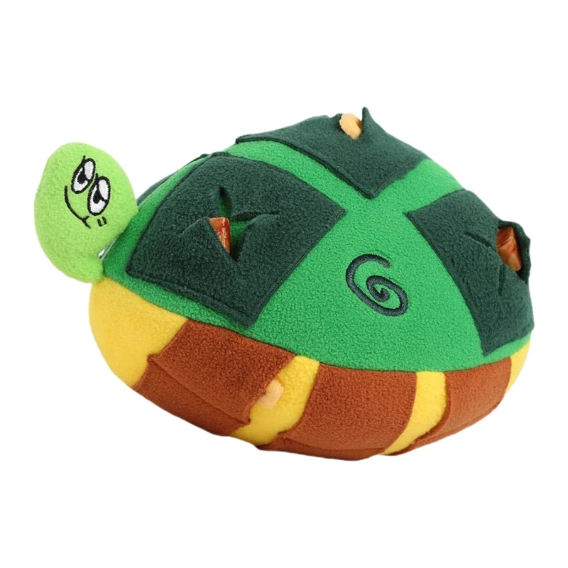 

2022 New Dog Snuffle Plush Turtle Squeak Toy for Dogs Interactive Foraging Chew Toy