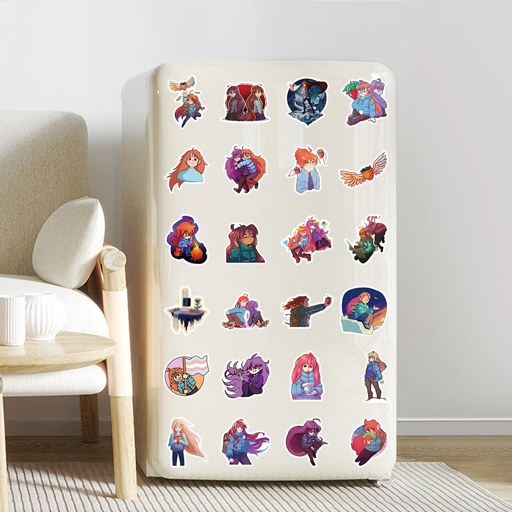 10/30/50 шт. Мультяшные наклейки в стиле игры Селеста милые для ноутбука автомобиля