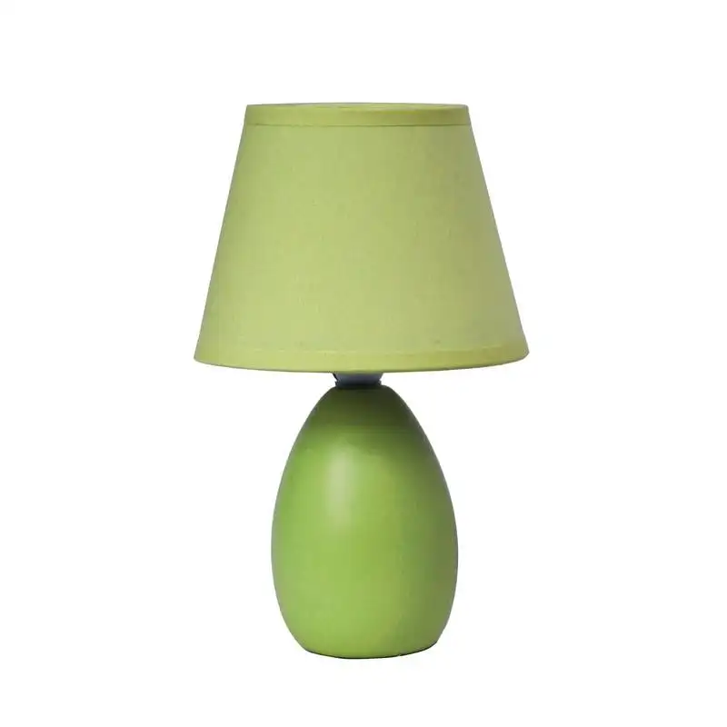 

Egg Oval Ceramic Table Lamp, Green Wall decoration Bunny Lamp Light painting Aesthetic lamp Night stand lamp Table lamp Crystal