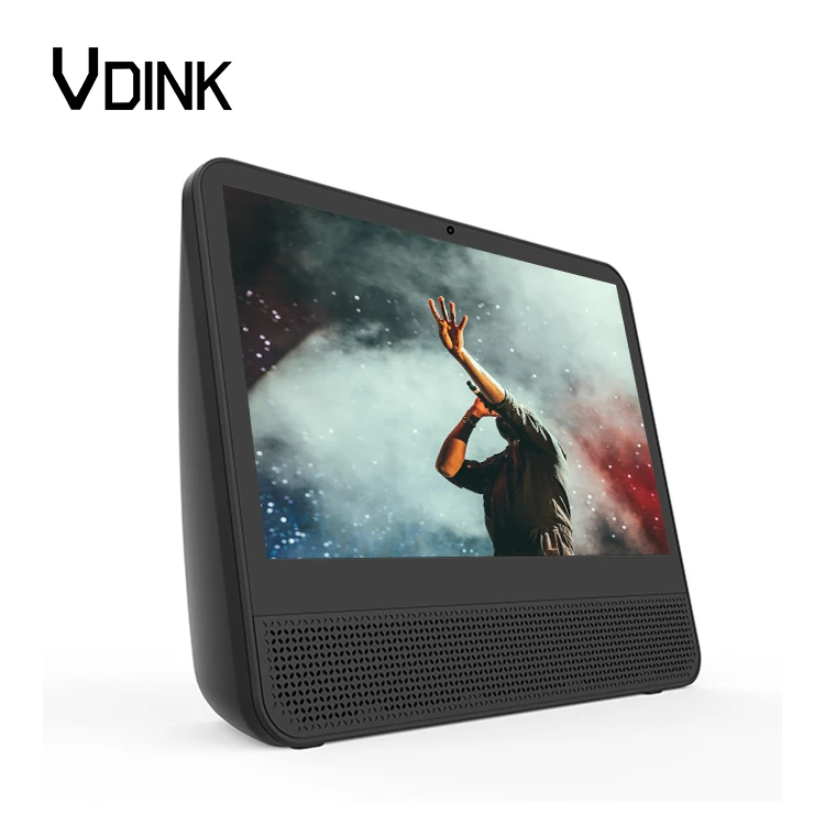 

Vdink Professional Factory Ai Controlled Smart Soundbox OEM Capacitive Touch Screen Wireless Speaker With Stereophony