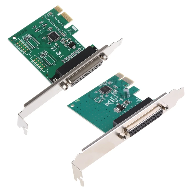 

20CB Parallel Port DB25 25Pin LPT Printer to PCI-E Express Card Converter Adapter 1pc