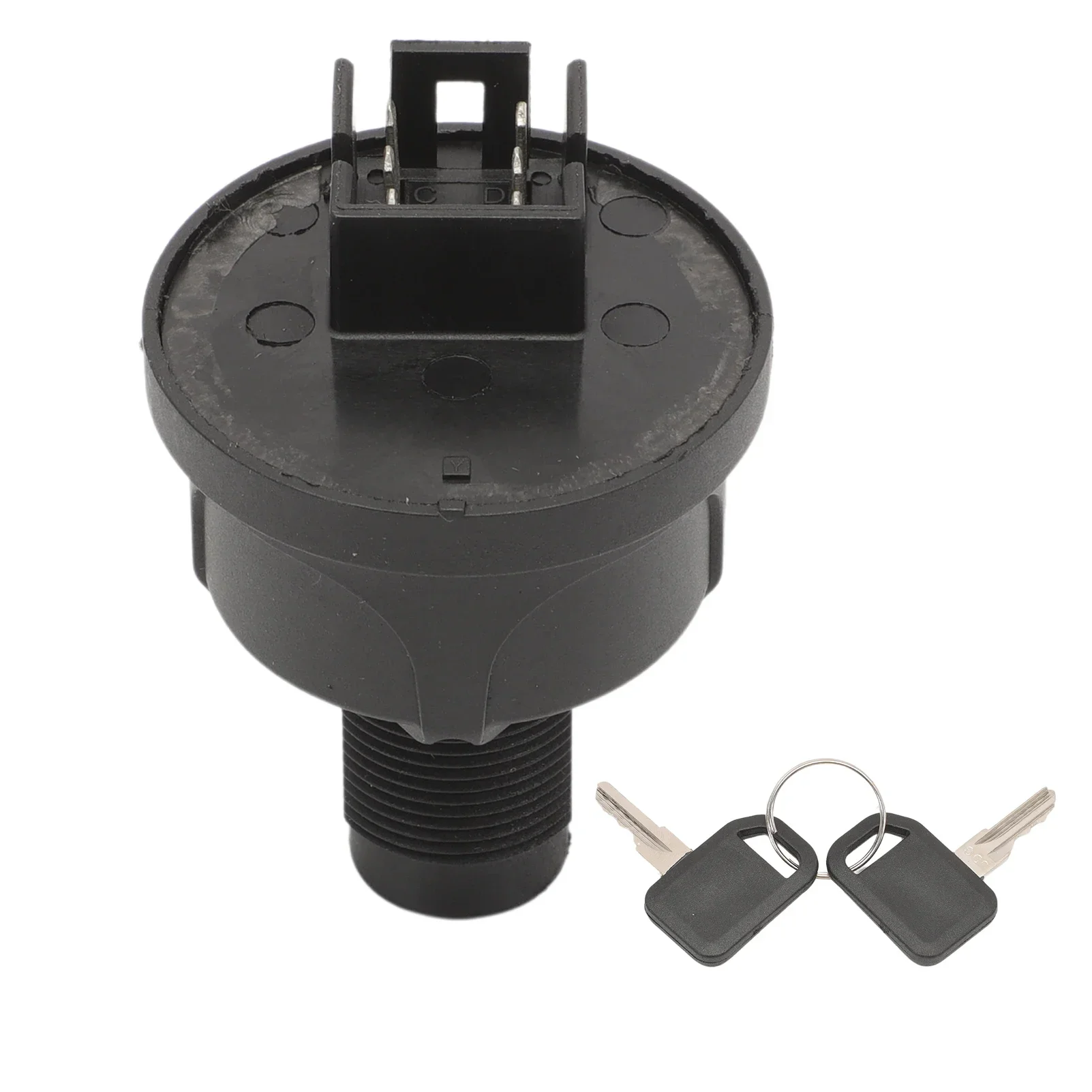 Поворотный переключатель зажигания с ключами для косилок Quik-Trak John Deere 636M 648M 652M 652R