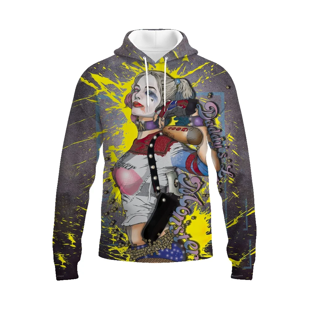 

Оригинальный Женский свитер с капюшоном в стиле high street граффити Темный ветер клоун Фирменный Пуловер для мужчин и женщин повседневный