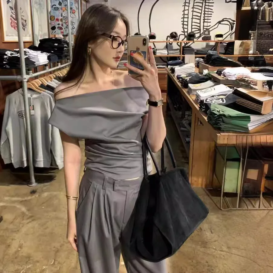 Сексуальный дизайн плеч ниша с короткими рукавами летняя французская куртка