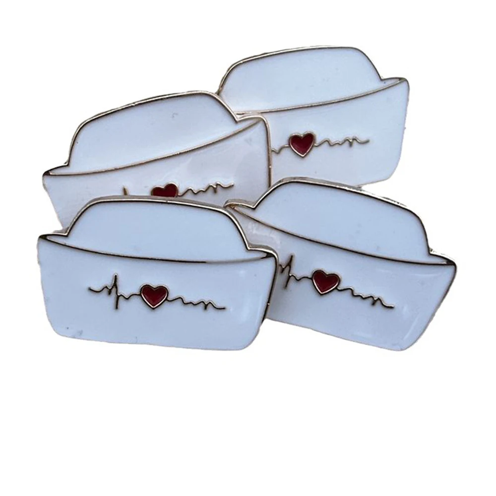 Брошь эмалированная женская значок для медсестры шляпы аксессуары лацканов