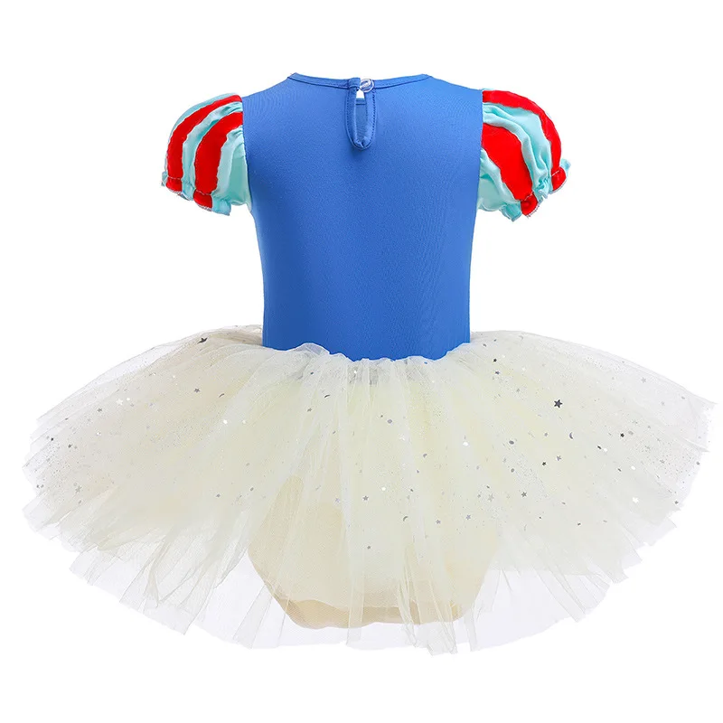Круглое балетное платье для девочек юаней нарядное платье-пачка вечерние Эльза