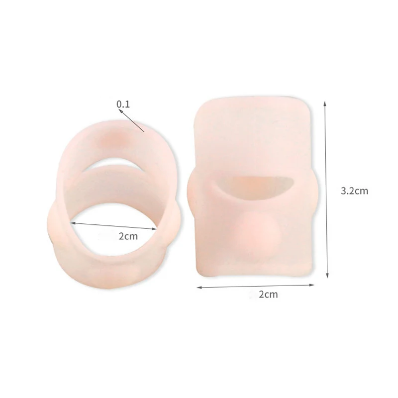 Ingrown Toenail Corrector Silicone Toe Separator Straightener Orthopedic Bunion Protector Foot Care Tools Heel |