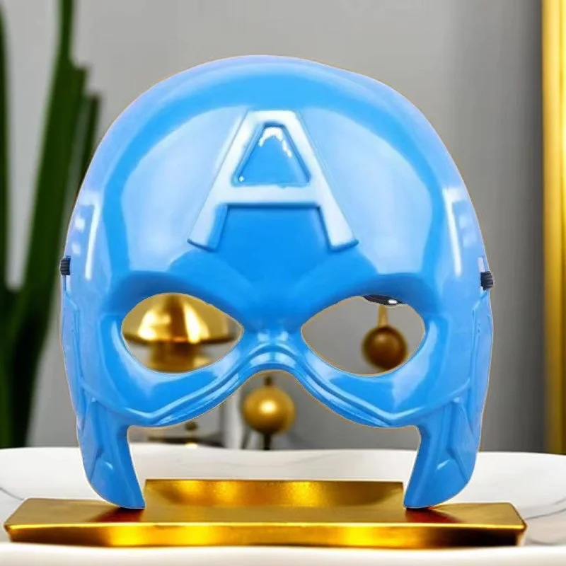 Модель Captain America Мстители из комиксов Marvel украшения для Хэллоуина маска детские