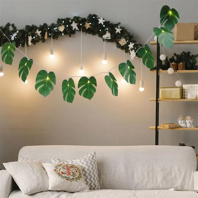

Turtle Leaf Modeling String Light Creative Kids Room Light Strap Chic LED Lamp