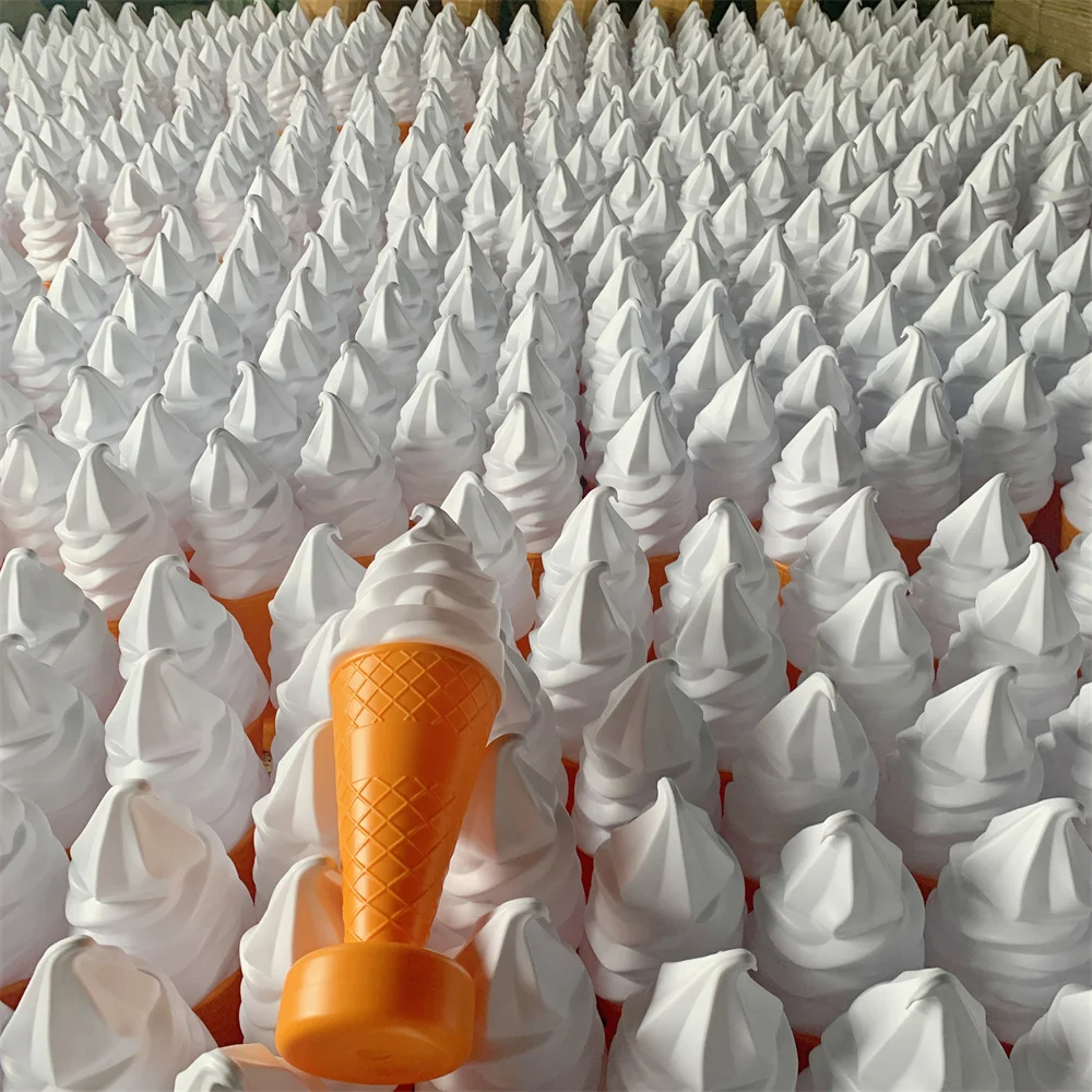 GREASOURCE модель в форме мороженого дисплей грузовики для парка развлечений тележка