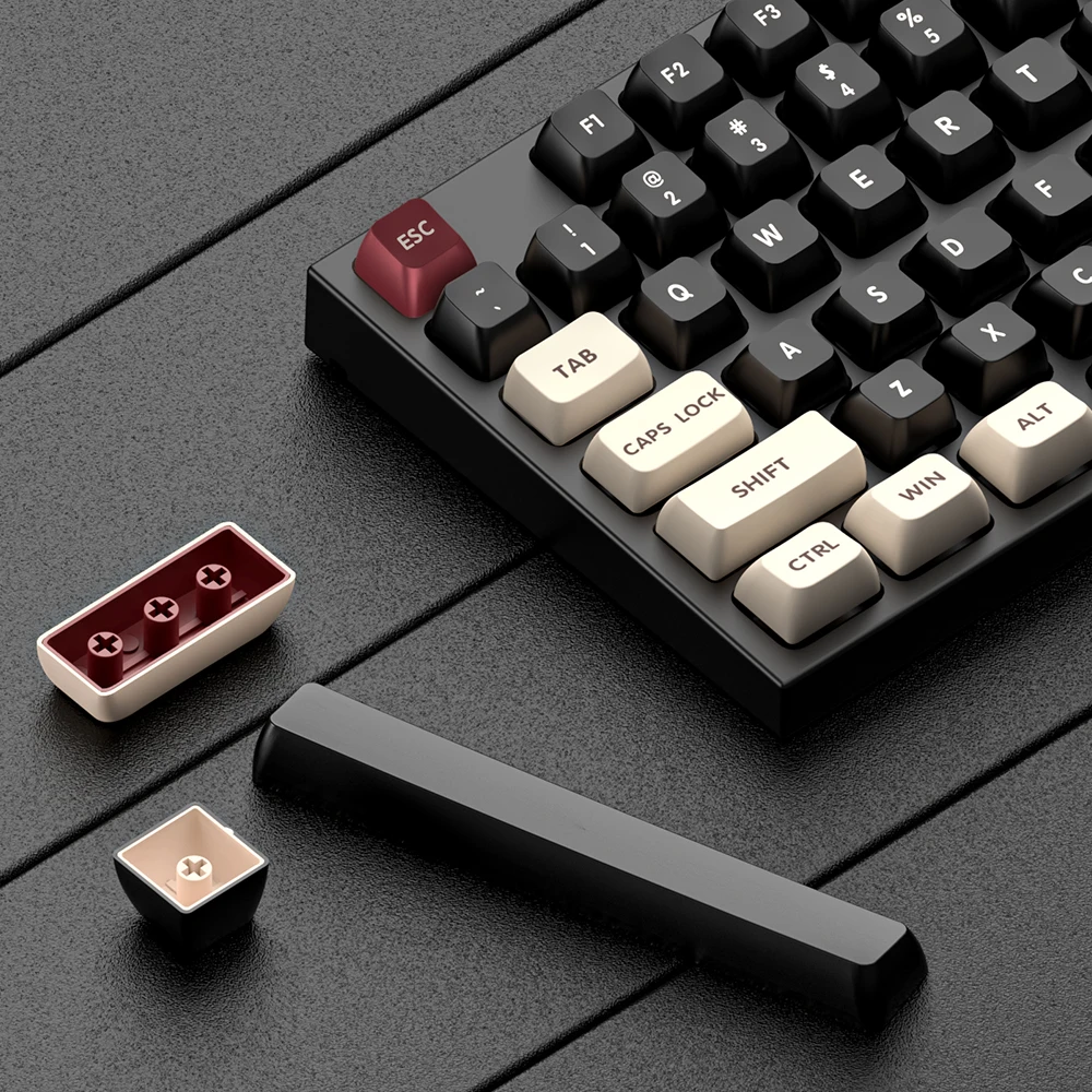 Клавиатура PBT Keycap 150 клавиш CSA профиль двухцветное литье под давлением для