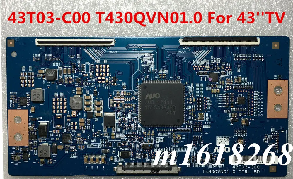 

Для платы T-Con 43T03-C00 T430QVN01.0 CTRL BD AUO samsung Vizio и др. для телевизора 43 дюйма