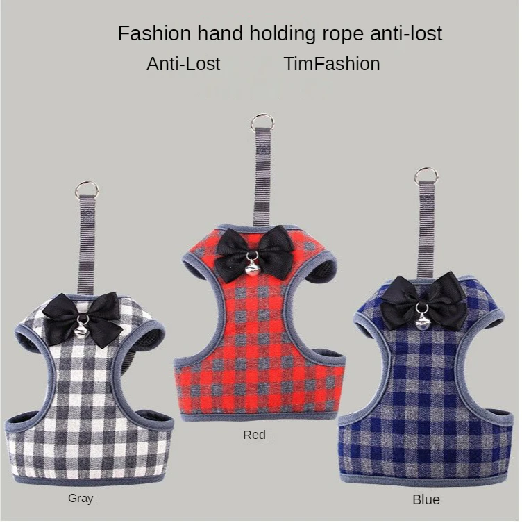 

Трос для домашних животных, дышащий жилет для собак, нагрудная повязка, цепочка для собак, товары для маленьких собак, жилет, тяговый трос, на...