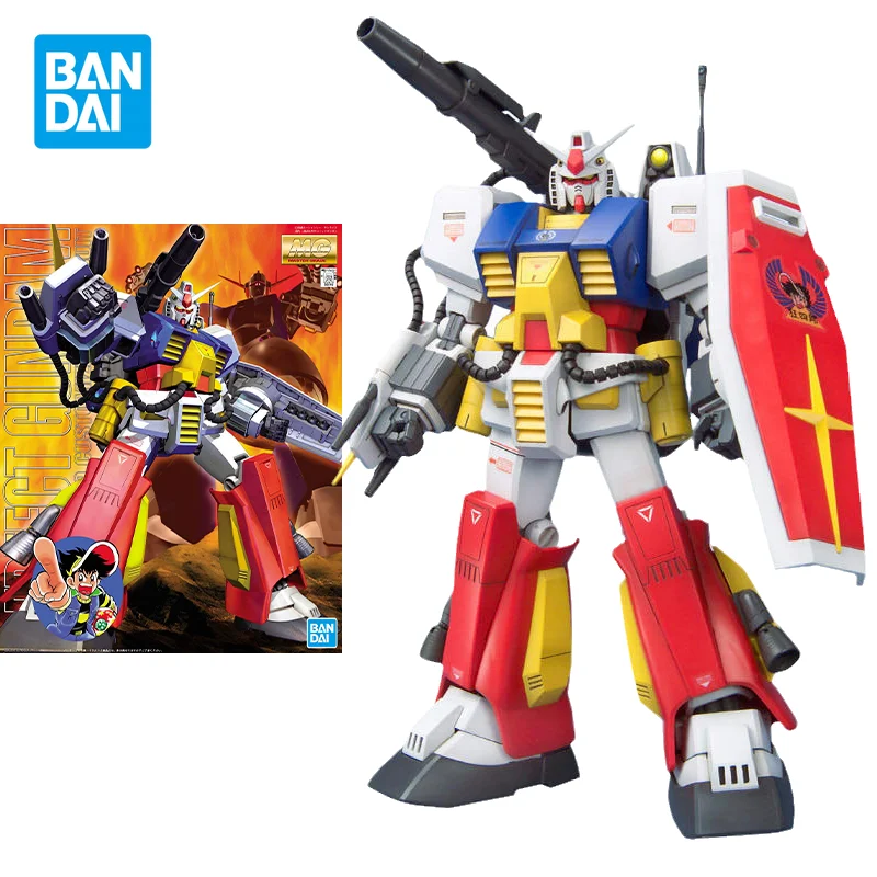 

Оригинальная модель Bandai Gundam в комплекте, аниме-фигурка MG 1/100 PF-78-1, идеальные фигурки Gundam, коллекционные игрушки, подарки для детей