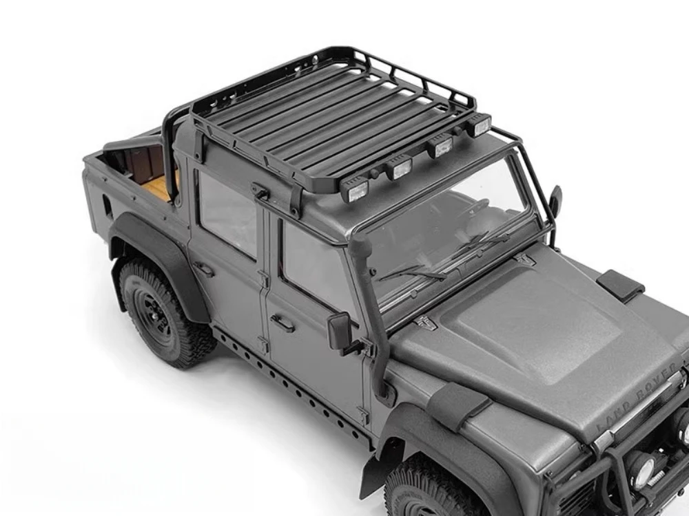 1/18 гусеничный грузовик металлический багажник на крышу и лампы подходят для Capo