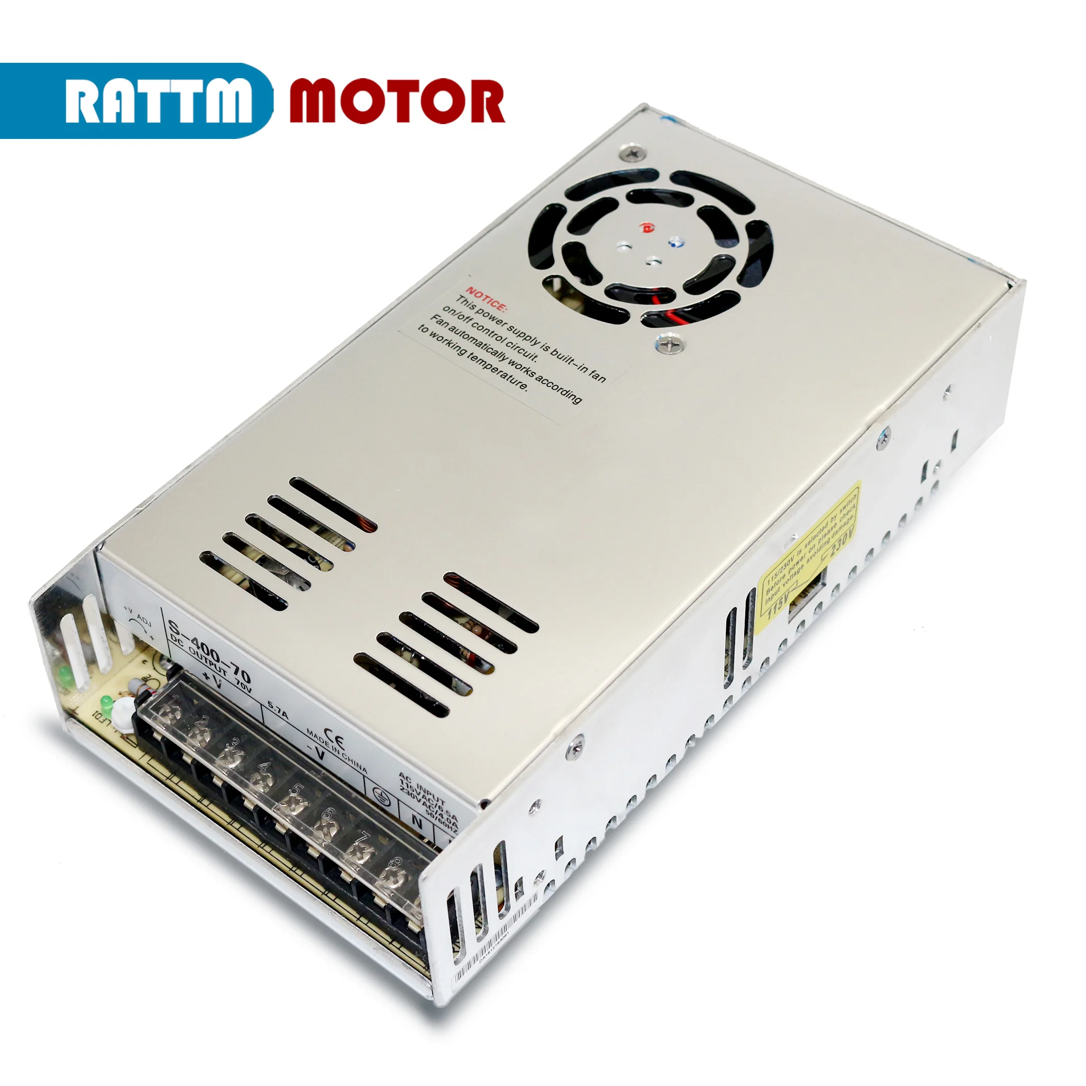 [EU Free] 12N.m Nema34 154mm Closed-loop Servo Motor 6A&amp2HSS86H Hybrid Step-servo Driver CNC Controller 8A+400W 70V Power Supply - купить