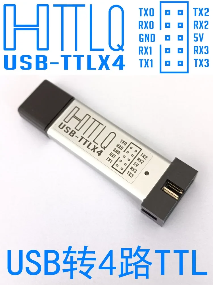 Фото USB — двусторонний последовательный USB — 4-канальный последовательный USB — T-T-L Uart C-H342 CH344 №2
